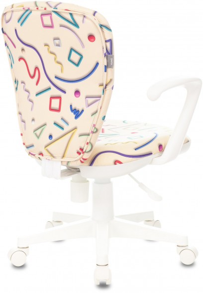 Кресло  Бюрократ KD-W10AXSN с рисунком