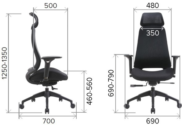 Кресло руководителя Everprof Ant Grey 