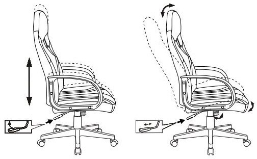 Кресло игровое Бюрократ ZOMBIE RUNNER белый/голубой