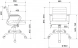 Кресло офисное Бюрократ CH Balance-Low эко