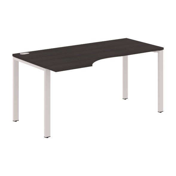 Стол эргономичный XS6CET 169(L) белый/антрацит 1600х900х750 XTEN-S60