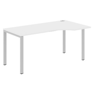 Стол эргономичный XS6CET 169(R) белый/антрацит 1600х900х750 XTEN-S60
