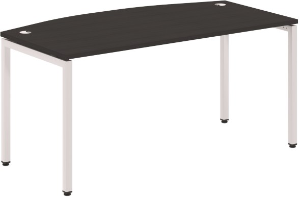 Стол руководителя XSET 169 Дуб Юкон Модерн/Алюминий 1600х867х750 XTEN-S