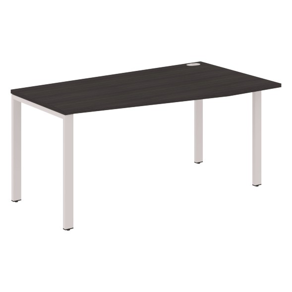 Стол эргономичный XS6CT 169(R) белый/антрацит 1600х900х750 XTEN-S60