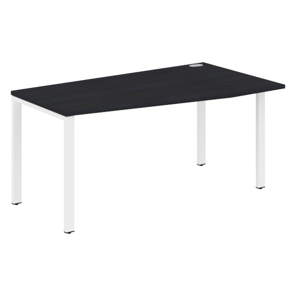 Стол эргономичный XS6CT 169(R) белый/антрацит 1600х900х750 XTEN-S60
