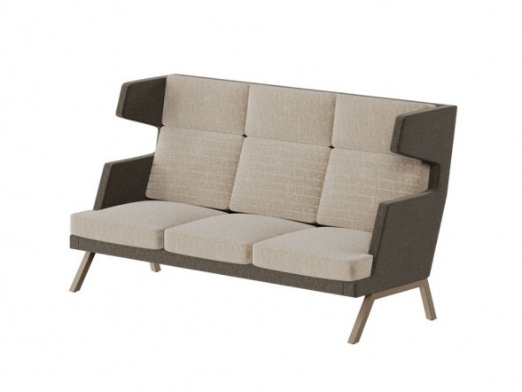 Алдо Диван трёхместный высокий ALD-03 2010*960*1180