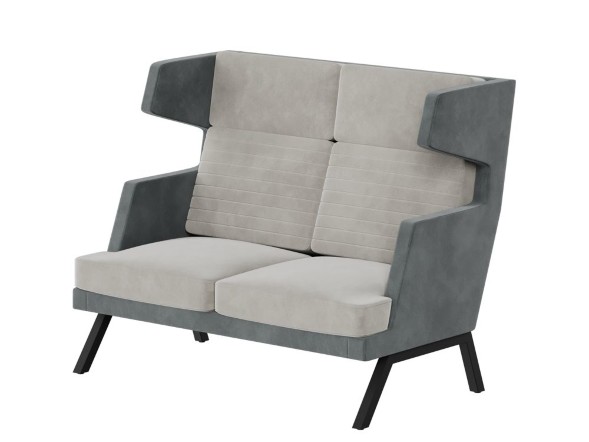 Aldo Диван двухместный высокий ALD-02 1430*960*1180