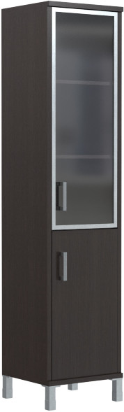 Шкаф-колонка комбинированная B 431.4(L) Венге Магия 475х450х2054