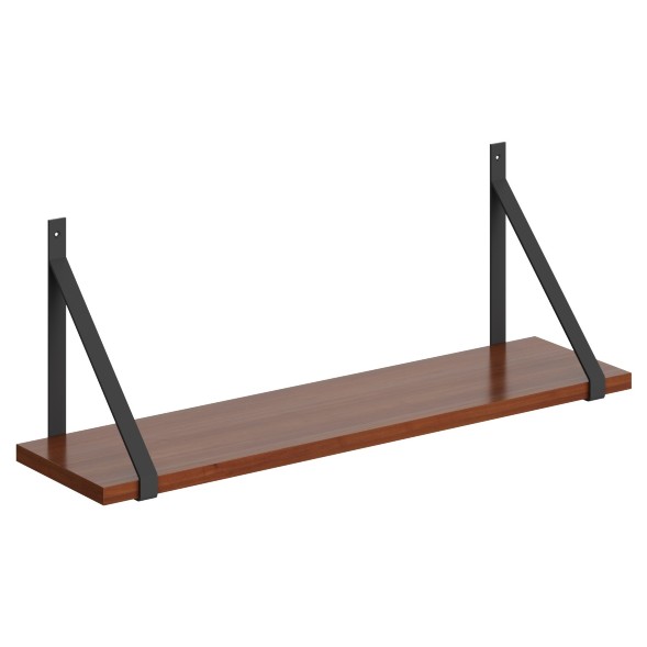 Полка с полкодержателями SH1-GINO 830х210х300 COFFEE