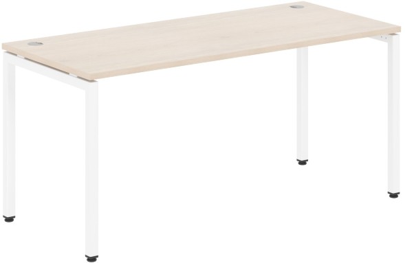 Стол прямой XSST 167 Бук Тиара/Белый 1600х700х750 XTEN-S