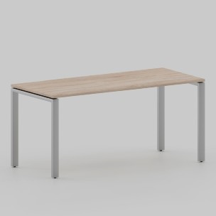 Стол Лофт 1800х700 на П-образных опорах, серый