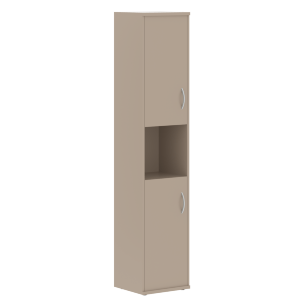 Шкаф колонка с комплектом глухих малых дверей СУ-1.5 406х365х1975 IMAGO