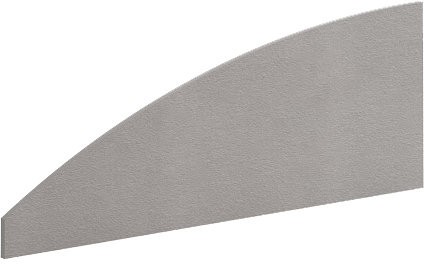 Экран ЭКР-4.1 Беларусь Металлик 1600*450*18