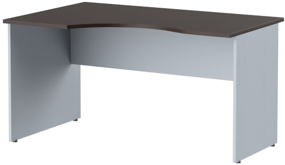 Стол криволинейный СА-2Л Беларусь Венге Магия/Металлик 1400*900*755