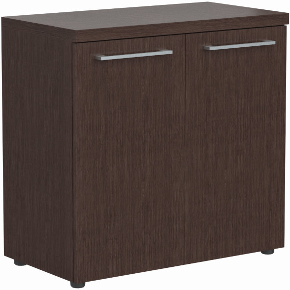 Шкаф с глухими малыми дверьми и топом ALC 85.1 Венге Магия 850х456х830