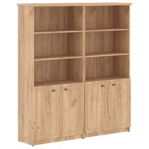Шкаф высокий 2-х секционный с малыми глухими дверьми RHC 180.5 1808х466х2023 RAUT