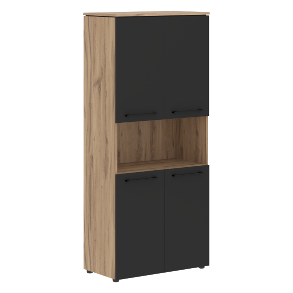 Шкаф с 2-мя комплектами глухих малых дверей MHC 85.4 854х423х1956 MORRIS в Волгограде 