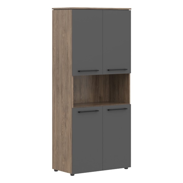 Шкаф с 2-мя комплектами глухих малых дверей MHC 85.4 854х423х1956 MORRIS в Волгограде 