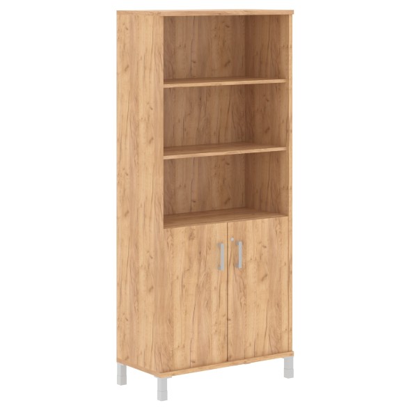 Шкаф высокий с замком в глухих малых дверях B 430.3(RZ) 900х450х2054 BORN