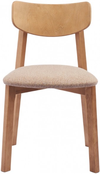 Комплект стульев DAIVA Вега, Дуб натуральный/Карамель  2 шт.