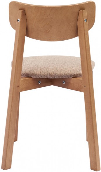Комплект стульев DAIVA Вега, Дуб натуральный/Карамель  2 шт.