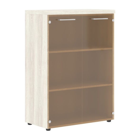 Шкаф со стеклянными дверьми и топом TMC 85.2 856х450х1203 TORR-Z