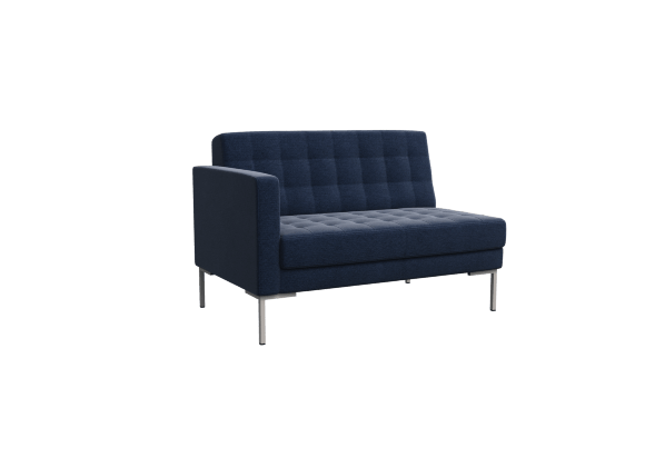 Форест Секция с подлокотником двухместная FR-SP-02 (R) 1270*800*840